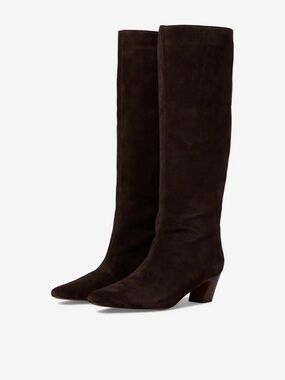 NWT Loeffler Randall Marley Kicked Heel Tall Boots